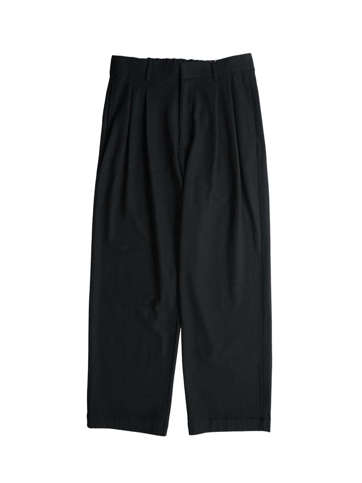 KANEMASA PHIL. "36G Wool Easy Trousers"