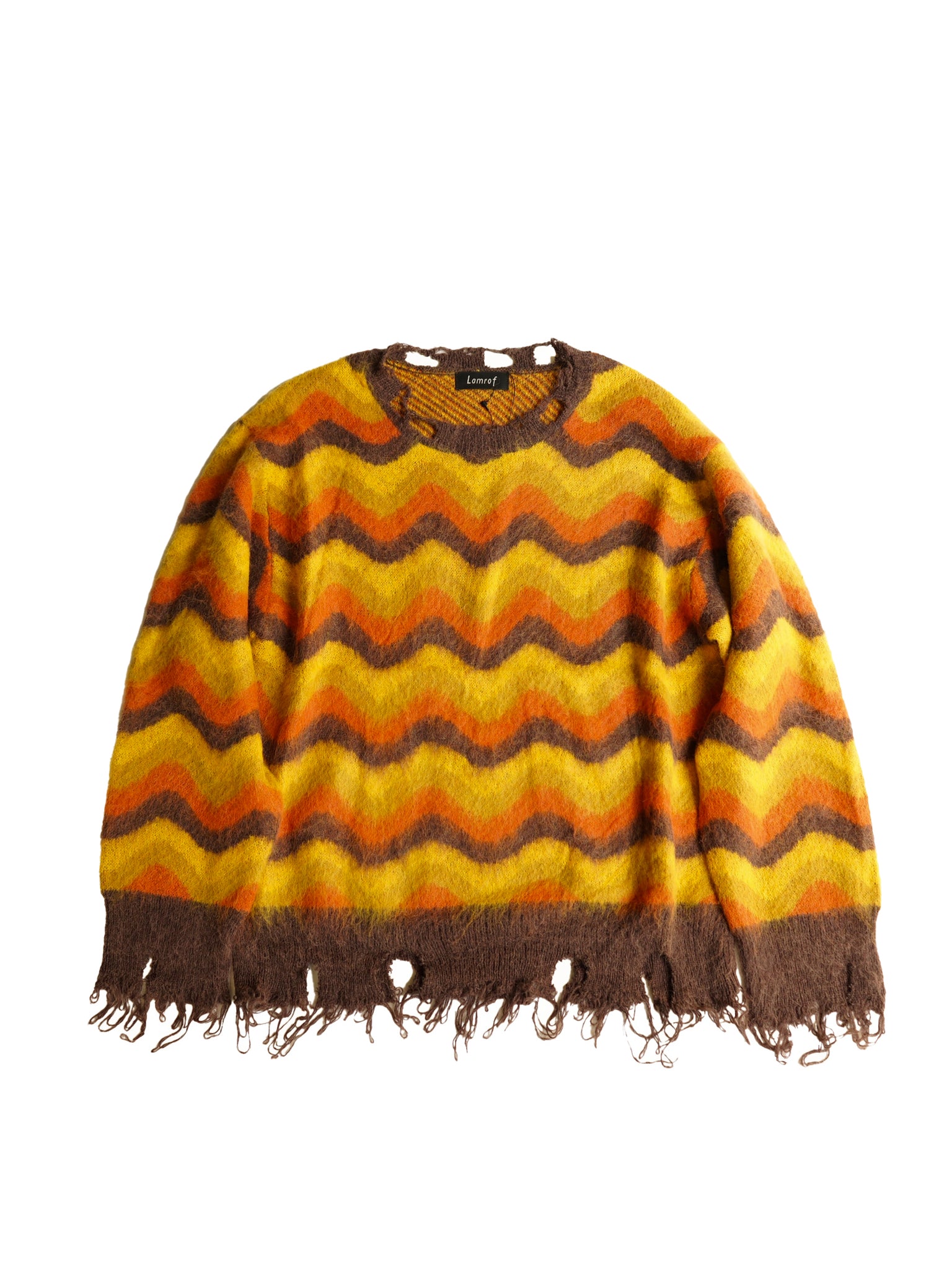 LAMROF "Wave Mohair Knit"