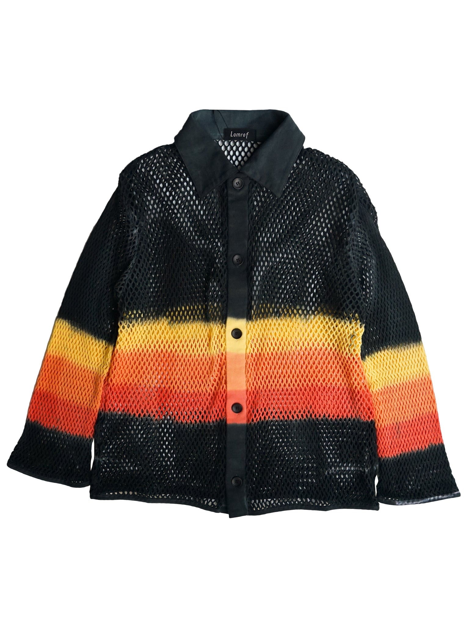 Lamrof "Ami Art Polo Cardigan"