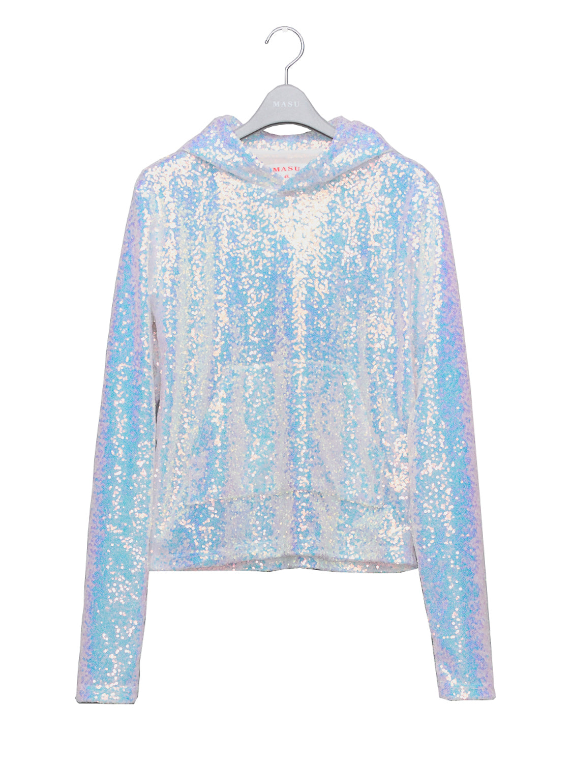 MASU "SEQUINS HOODIE"